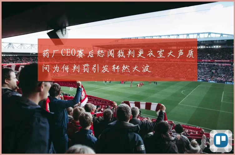 药厂CEO赛后怒闯裁判更衣室大声质问为何判罚引发轩然大波